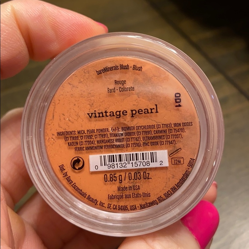 Bare Minerals vintage pearl blush